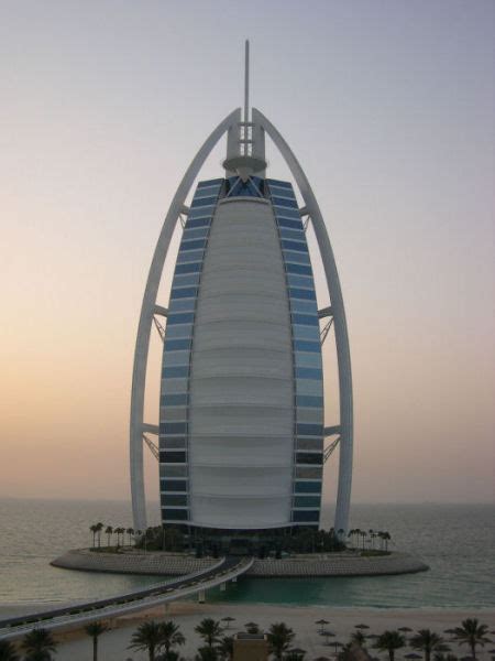 Burj Al Arab Famous Sailboat Hotel In Dubai Arab Emirates