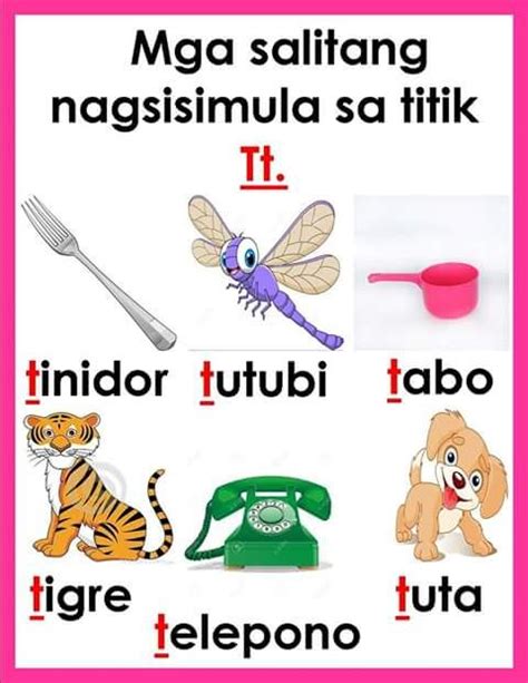 Titik O Alphabet Worksheets Preschool Elementary Pin On Filipino