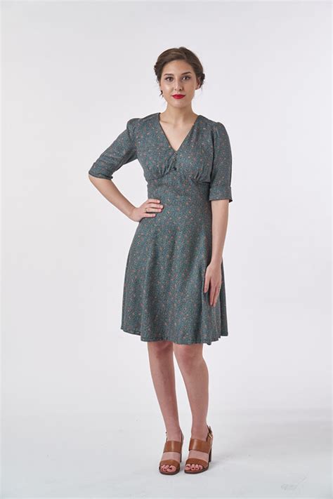 1940s Tea Dress Sewing Pattern Sew Over It