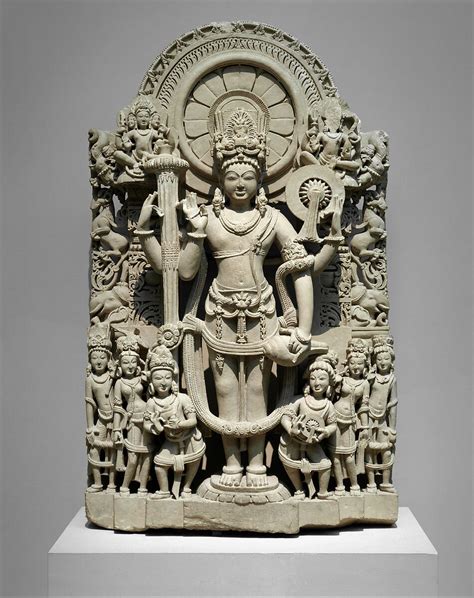 Vishnu India Punjab The Metropolitan Museum Of Art