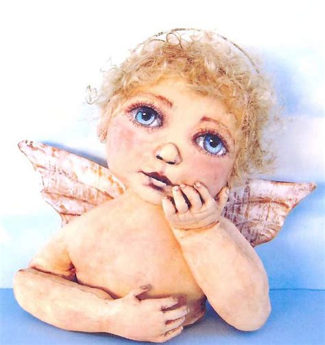 Day Dreams Painted Fabric Angel Doll Pattern Sewing Cloth Doll Pattern Pdf Download By Susan