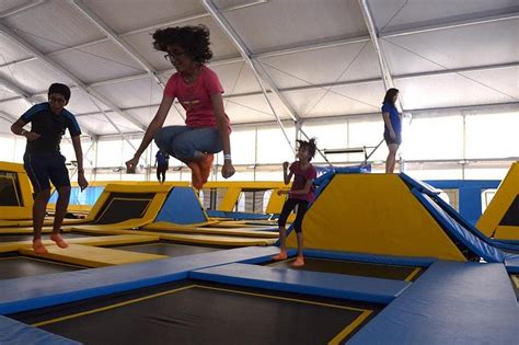 Singapores Largest Indoor Trampoline Park Opens The Straits Times