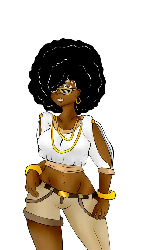 Library Of Afro Woman  Library In Color Png Files