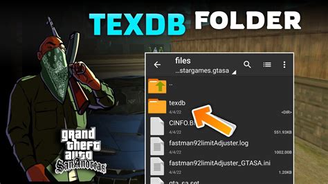 Get Texdb File In Few Steps Which Includes Gta3 Txd Gta3img Files In