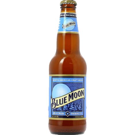 Bière Nord Américaine Blue Moon Belgian White Ale - 33cL png image