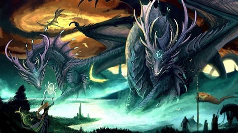Giant Dragon Wallpapers Top Free Giant Dragon Backgrounds Wallpaperaccess