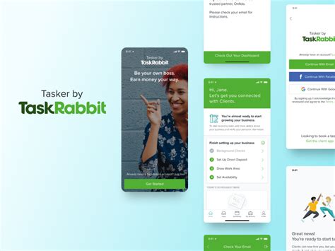 Tasker by TaskRabbit by Asher G. Blumberg for TaskRabbit Design on Dribbble