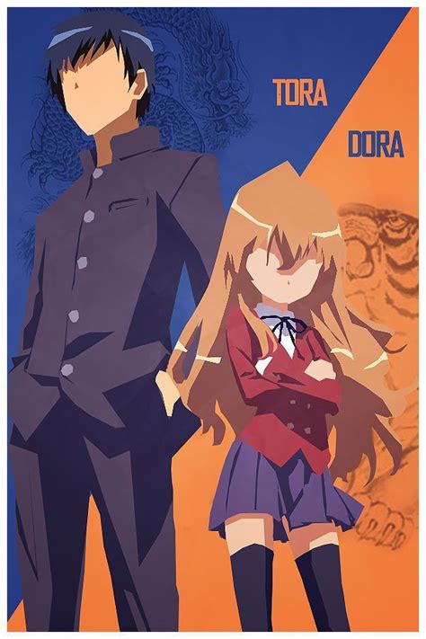Toradora Ryuuji And Taiga By Karshakk Toradora Taiga Anime Anime