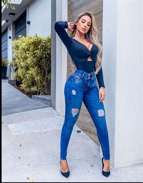 pin de adán zapata em inspiration look garotas jeans feminino