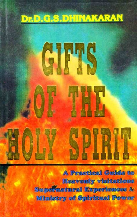 May the god of hope fill you with all joy and peace in believing, so that by the power of the holy spirit you may abound in hope. Gifts of the Holy Spirit by D G S Dhinakaran | Koorong