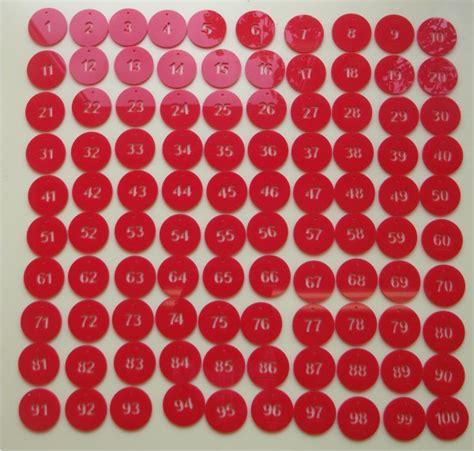 Numbered Discs With Cut Out Numbers 2 Image 123 Of 311