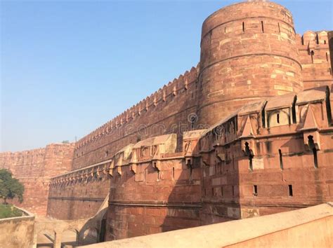 Red Fort Agra Lal Qila 1565 1573 India Stock Photo Image