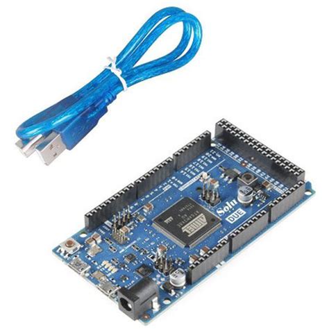 Buy Due 2013 R3 Board At91sam3x8e Arm 32 Bit For Arduino With Data Cable Set Online In India At