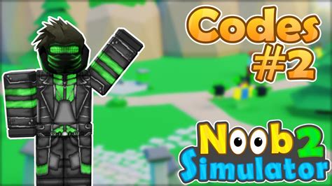 Noob Simulator 2 Codes 2 Youtube