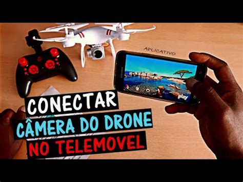 COMO CONECTAR CÂMERA DO DRONE AO CELULAR connect drone on mobile phone drone portugues YouTube