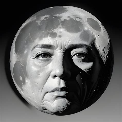 The TRUE Face of the MOON - AI Generated Artwork - NightCafe Creator