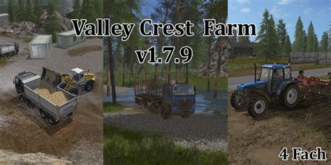 Fs17 Valley Crest Farm 4x V 179 Big Maps Mod Für Farming Simulator 17