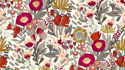 Free Download 55 Floral Pattern Desktop Wallpapers Download At