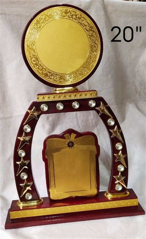 Mdf Wooden Memento Trophy At Rs 535 In Moradabad Id 25857310248