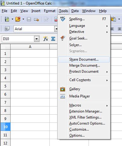 Class It Chapter Spreadsheet Topic Sharing Spreadsheet In Openoffice Calc