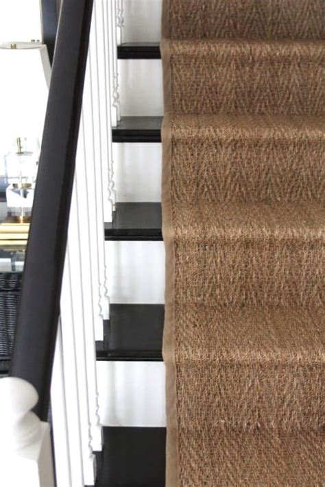 How To Install A Seagrass Stair Runner Shine Your Light