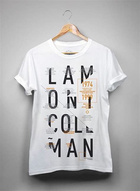 Designspiration Typography Tee Shirt Shirt Design Inspiration