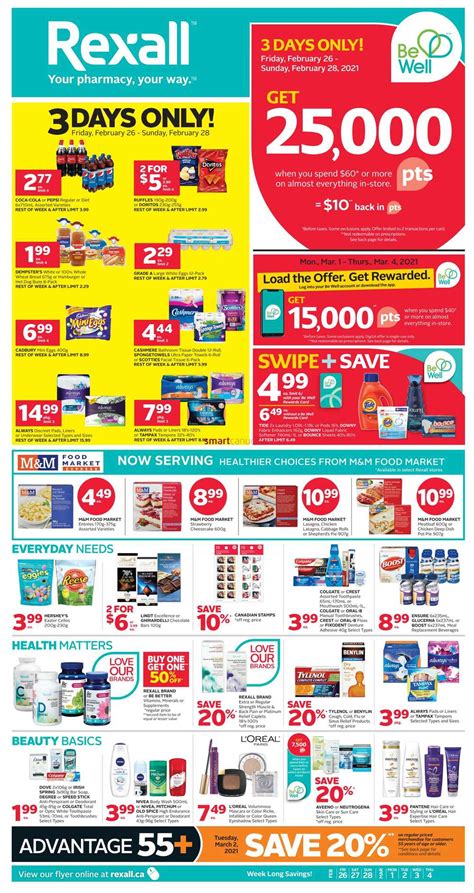 Rexall On Flyer February 26 To March 4