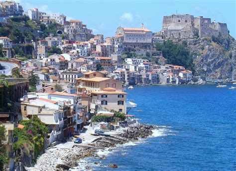 Italia (italy, italie, italien), roma (rome, italy). Scilla en Calabre : Village : Scilla : Calabre : Italie ...