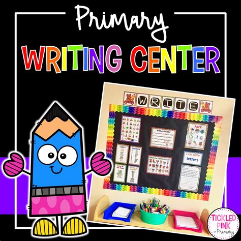Writing Center For Kindergarten 1st Grade 2nd Grade In 2020 Writing