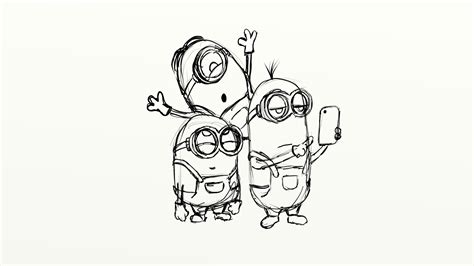 More sports + athlete drawings. Daily Cartoon Drawings - Drawing Minions