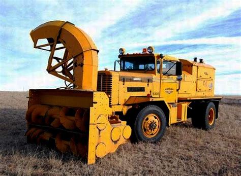 1964 Oshkosh With A Sicard Snow Plow Snow Plow Truck Oshkosh