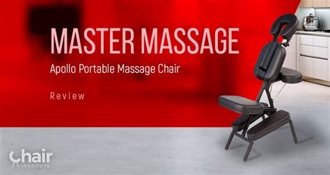 Master Massage Apollo Portable Massage Chair Review 2019