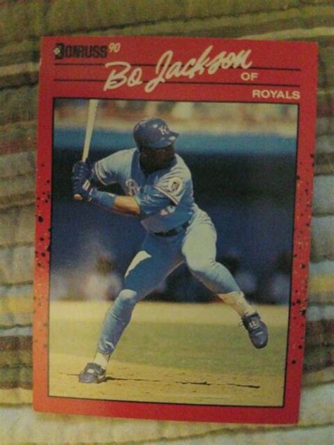 1990 Donruss Bo Jackson #61 Baseball Card for sale online | eBay