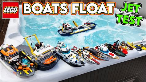 Lego Boats That Float Jet Test Youtube