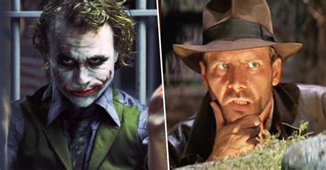 Heath Ledgers Joker And Indiana Jones Are The Internets Pick For The