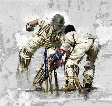 Cricket1 Painting By James Robinson Fine Art America
