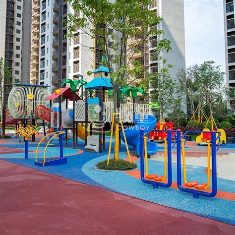 China 2019 New Design Children Outdoor Playground Games With Slide Tube