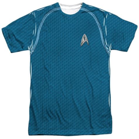 Star Trek Star Trek Movie Science Uniform Front Back Print Mens