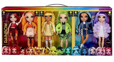 Rainbow High 6pk Exclusive Doll Collection Set Wholesale Price
