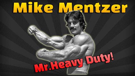 Mike Mentzer The High Intensity Training Guru And The First Person