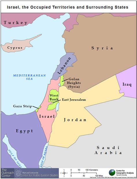 The united states' goal in waging war against iraq is to change the regional map to benefit israel, according to the raspy voice said to be bin laden. Israel / Palestine Map Series | Center for Geographic ...