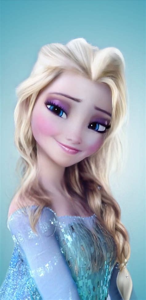 Elsa Frozen Hair Long Queen Hd Phone Wallpaper Peakpx
