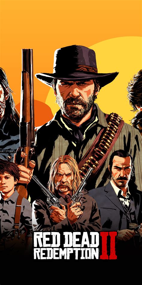 1080x2160 Red Dead Redemption 2 Game Characters One Plus 5thonor 7xhonor View 10lg Q6 Hd 4k