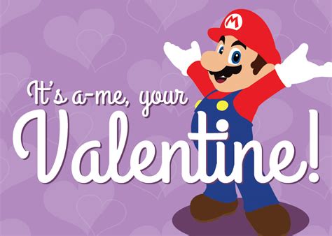 Video Game Heart Containers 19 Printable Valentines For