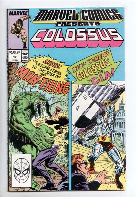 Marvel Comics Presents 12 Colossus Marvel 1989 Vfnm