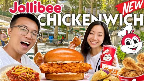 Jollibee Chickenwich Review Original And Spicy Crispy New Jollibee