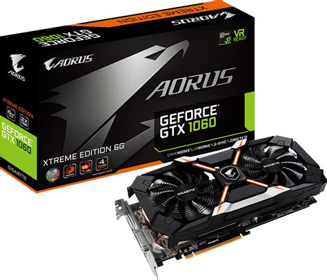 I stressed a lot about which gpu to get for my recent build, after 3 months i am very pleased with the performance of this one. Gigabyte GeForce GTX 1060 6GB (GV-N1060AORUS X-6GD Rev. 2 ...