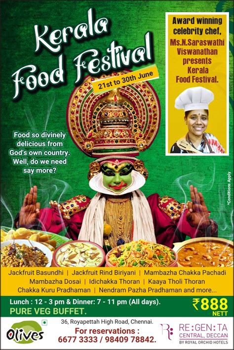 Thirdeyereports Kerala Food Festival Traditional