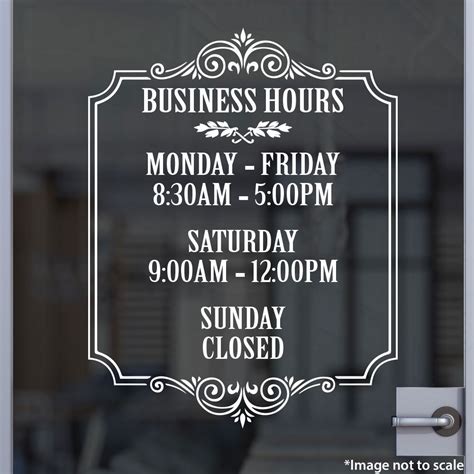 Custom Business Hours Custom Business Office