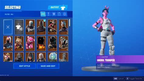 Ghoul Trooper Og Og Ghoul Trooper Fortnite Account With 120 Skin And